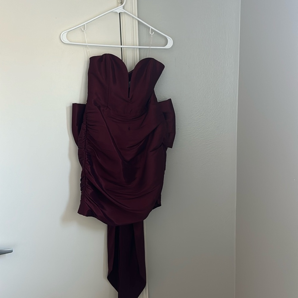Oh Polly Maroon dress